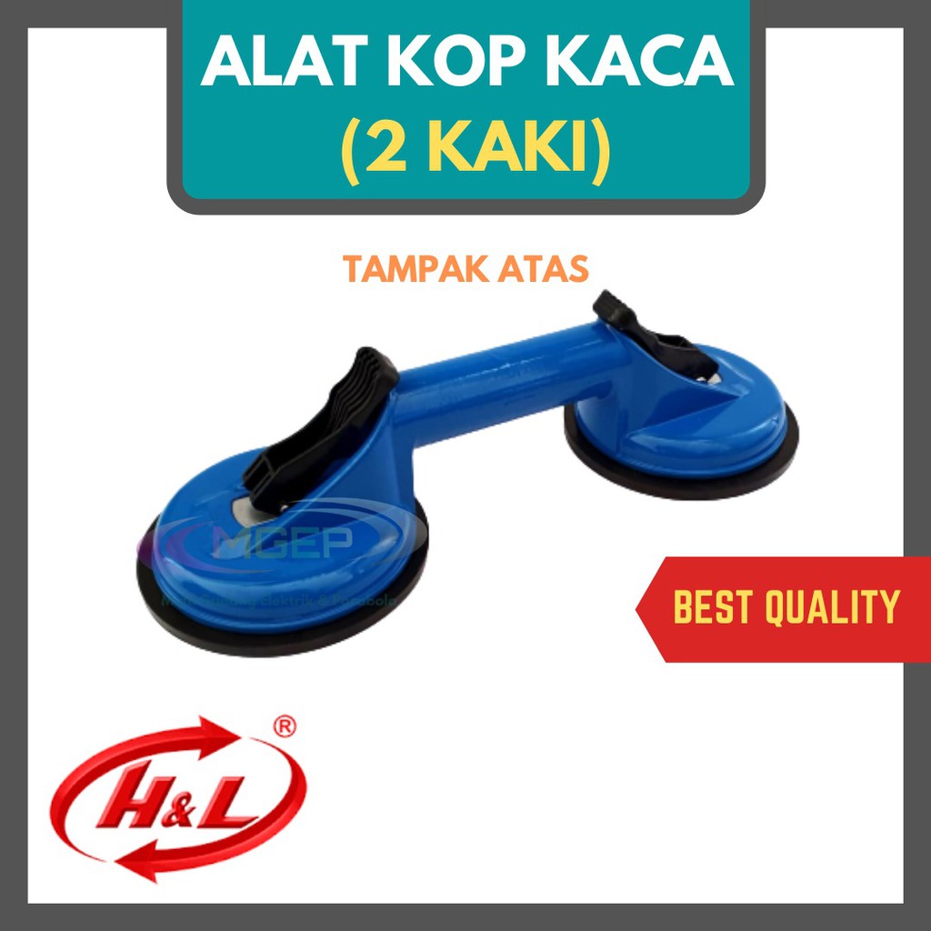 H&amp;L Glass Sucker 2 Kaki Kop Kaca Suction Pump 2 kaki