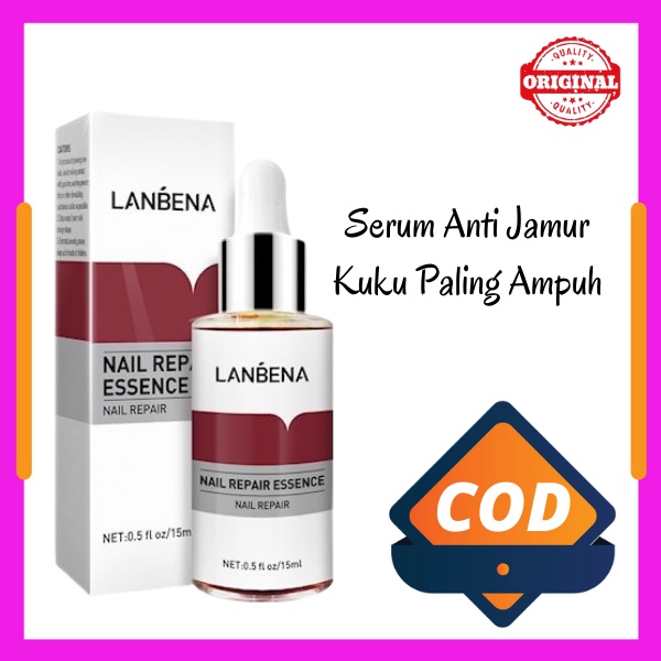 LANBENA Nail Repair Essence Serum Anti Jamur  Kuku Obat Jamur  Kuku dan Perawatan Kuku