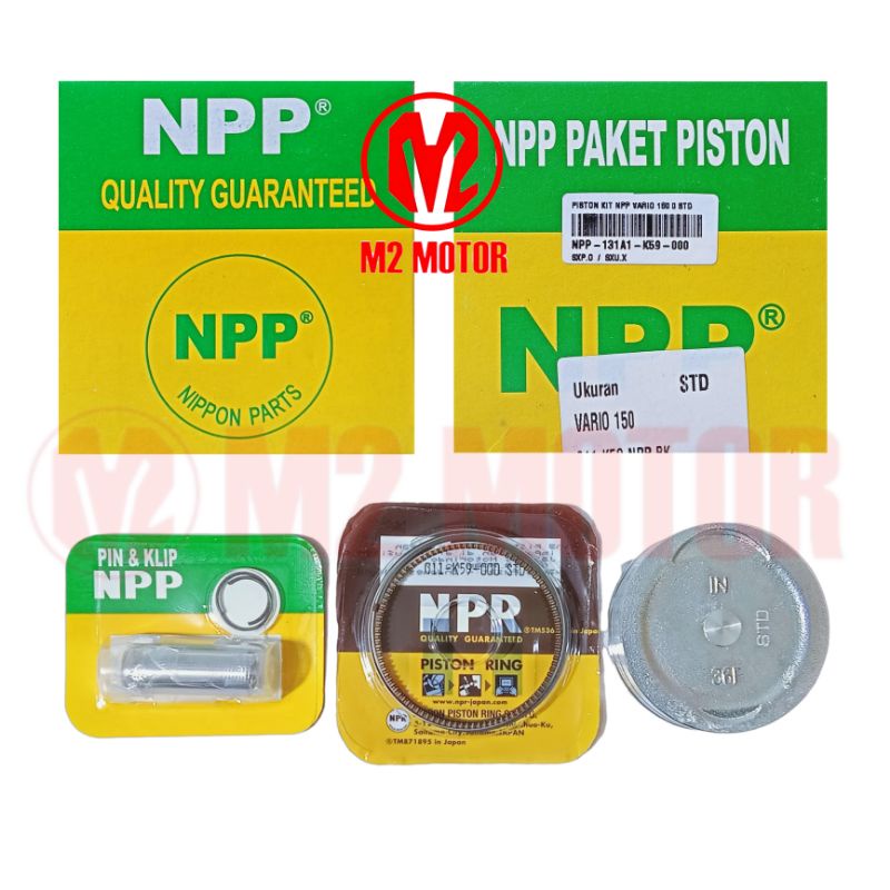 PISTON KIT VARIO 150 SEHER NPP OS STD