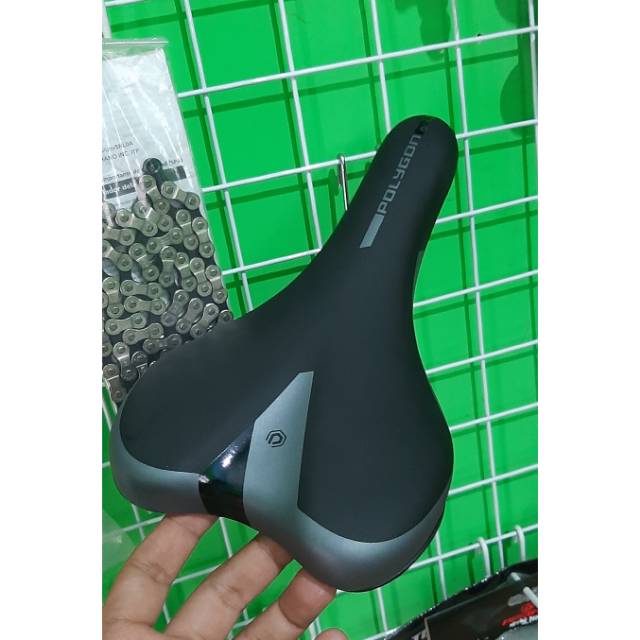 sadel sepeda polygon original sadel empuk foam sadle mtb sepeda lipat sadel murah nyaman