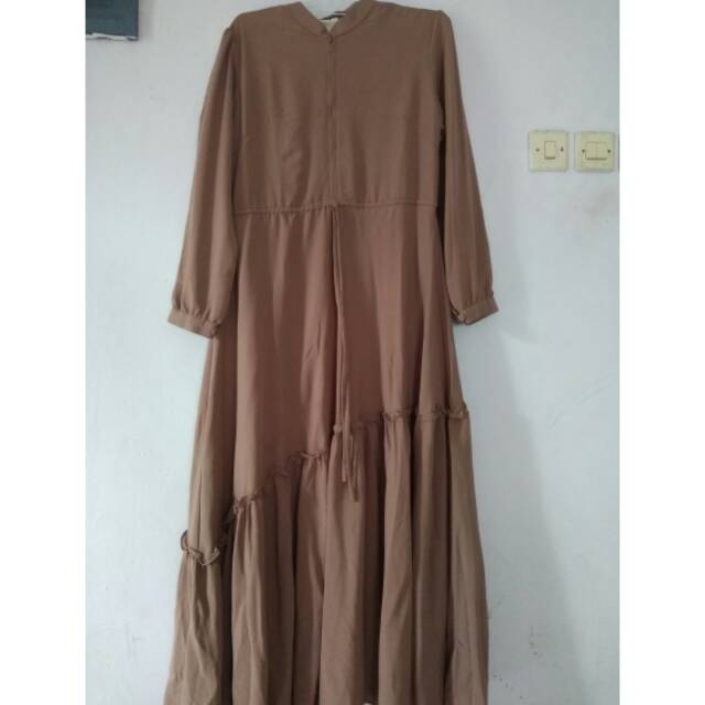 Gamis rempel asimetris by Faaliza Syari