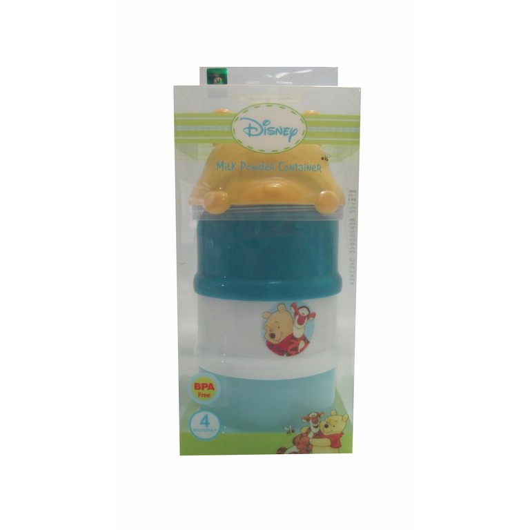 Winnie The Pooh Tempat Susu 3 Susun Milk Dispenser Bayi - Traveling (Wtp 08-001)