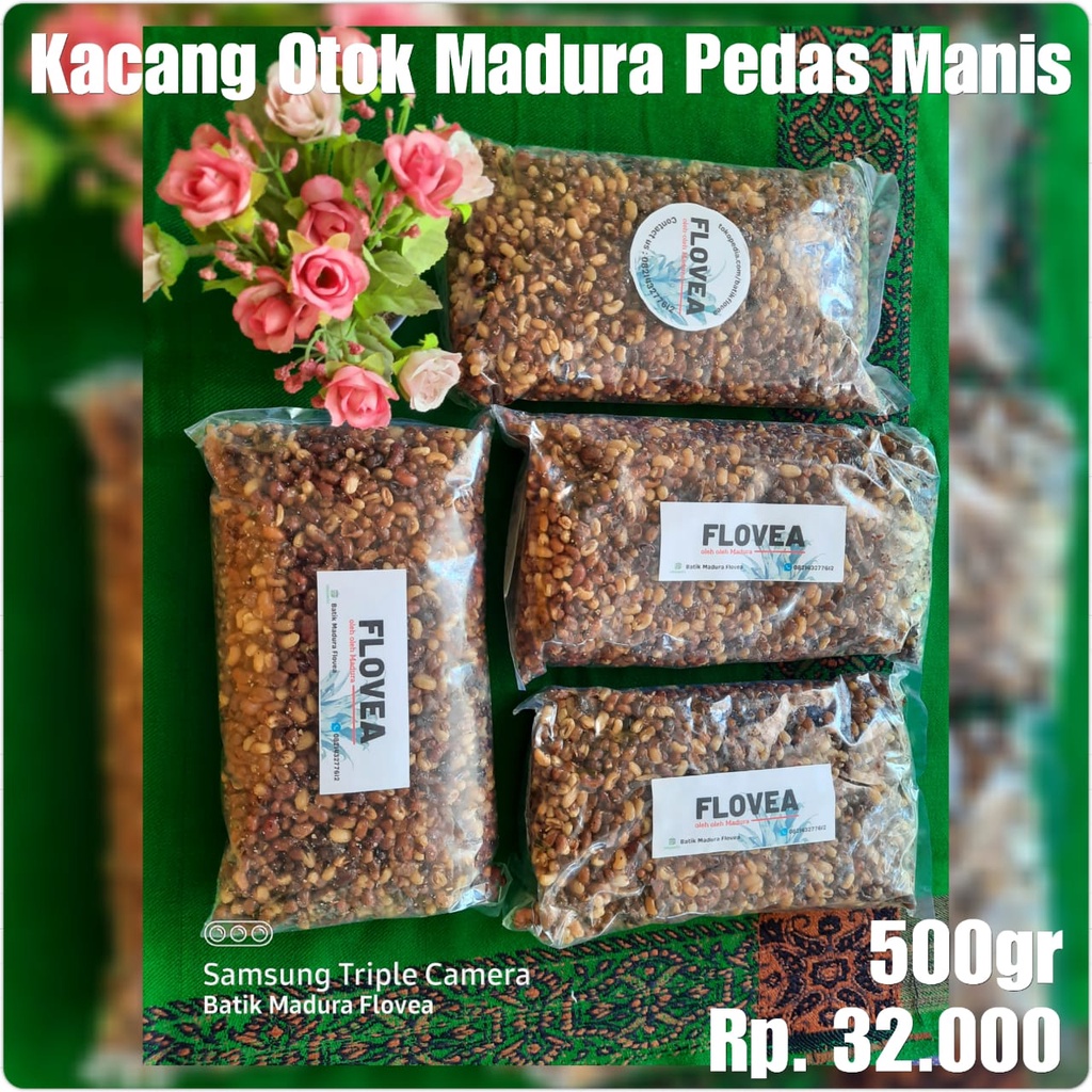 

Camilan Khas Madura Kacang Otok Pedas Manis