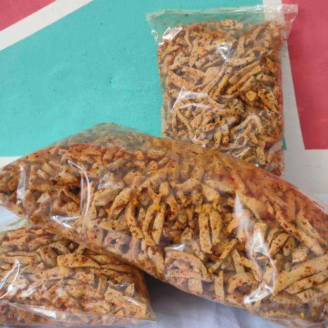 

Basreng pedas daun jeruk