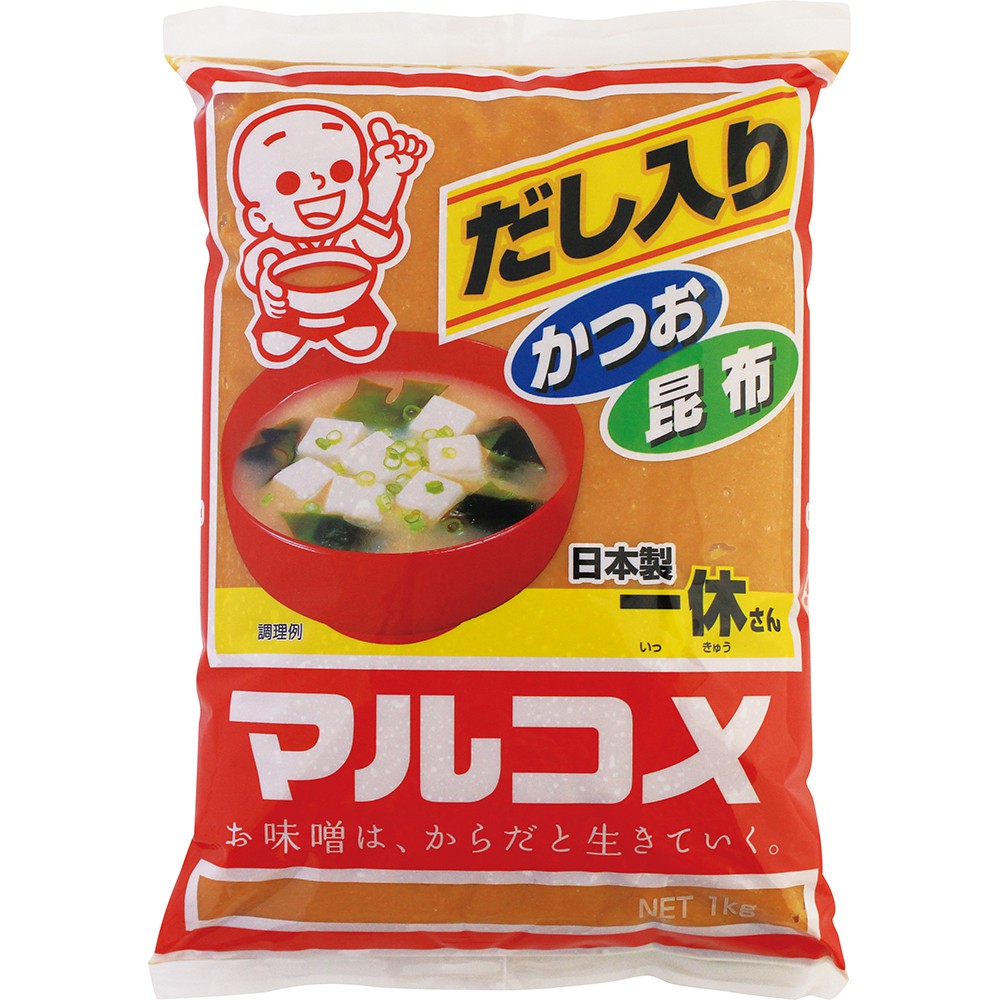 Marukome Ikkuyu-San Miso Soup Paste 1 kg / Ikkuyusan Miso Soup Paste