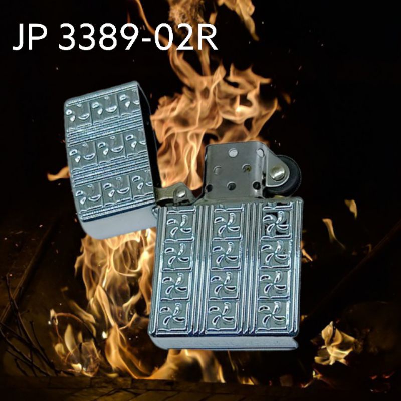 Korek api siap nyala model zippo lighter dua suara / dua denting+minyak