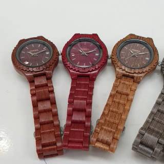 Holypopshop jam  tangan wanita FOS GERIGI HL3303 LS rantai  