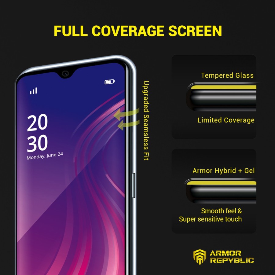 Armor Repvblic Hydrogel Screen Protector Realme 7 Pro / Realme 7