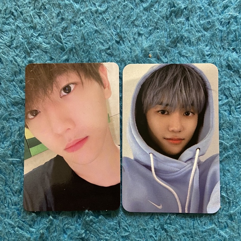 Photocard Jaemin selca sg21 + baekhyun delight