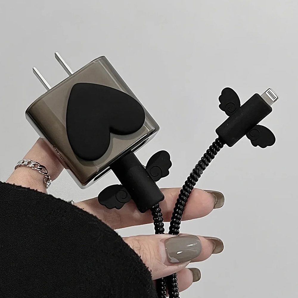 【COD Tangding】Cover Pelindung Kabel Data / Charger Handphone 20W Model Lipat