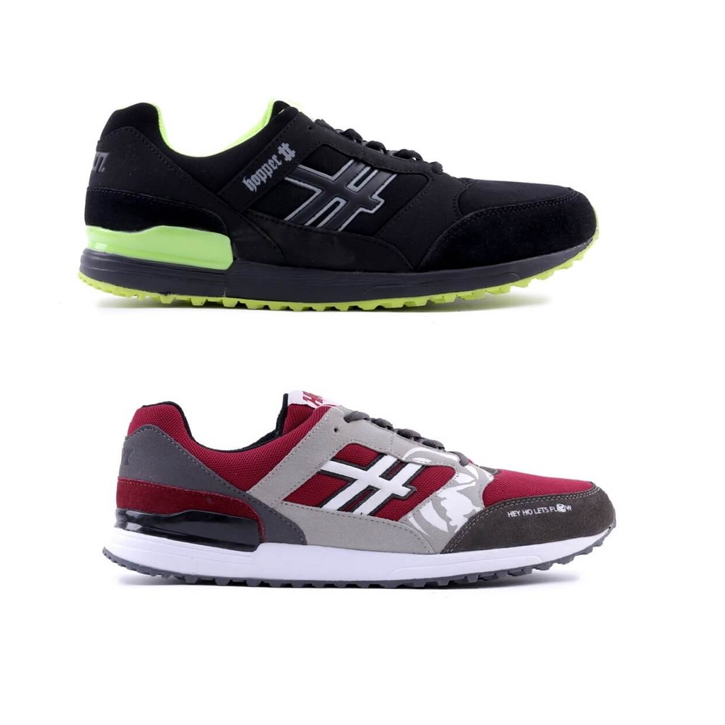 .HOOPER MARK II Sepatu Sneaker Kets Pria Merk HRCN Original