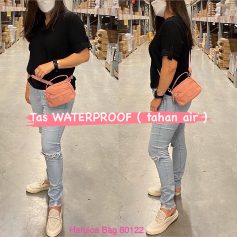 HARUICA BAG 80122 - tas wanita - tas selempang - tas cewek - waterproof bag