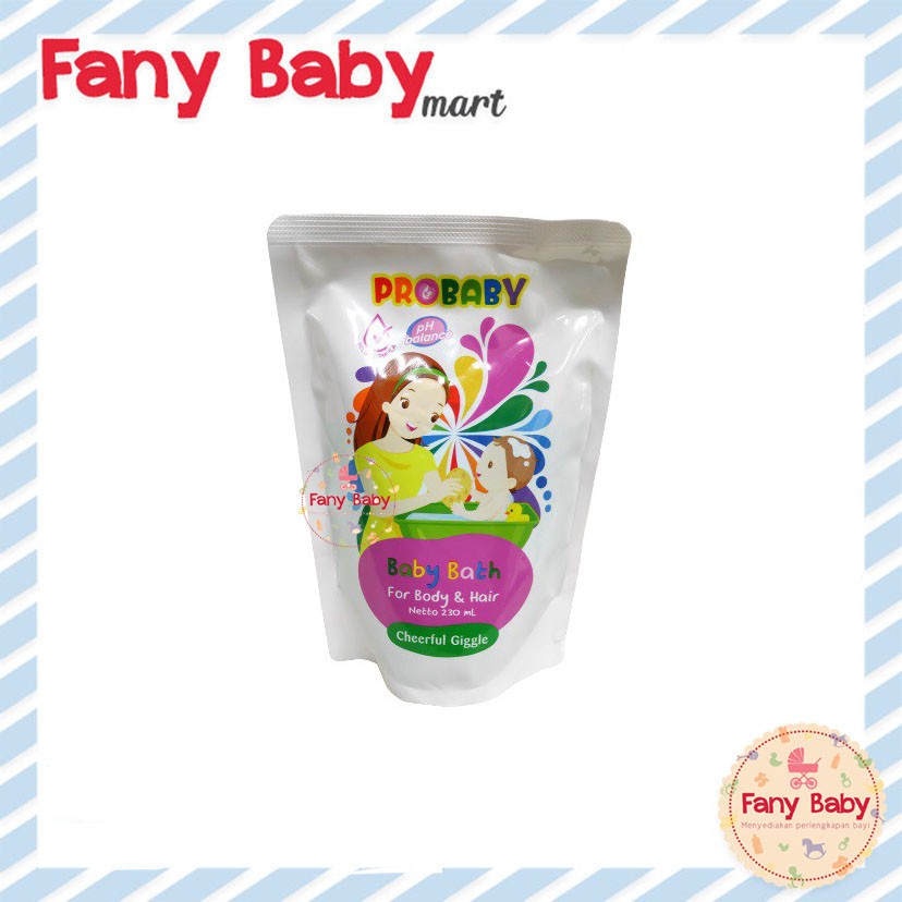 PROBABY BATH POUCH 230ML (REFILL)