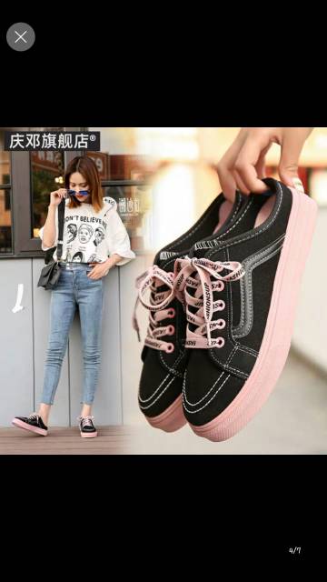 A06 Sepatu Wanita Sneaker Casual Malone