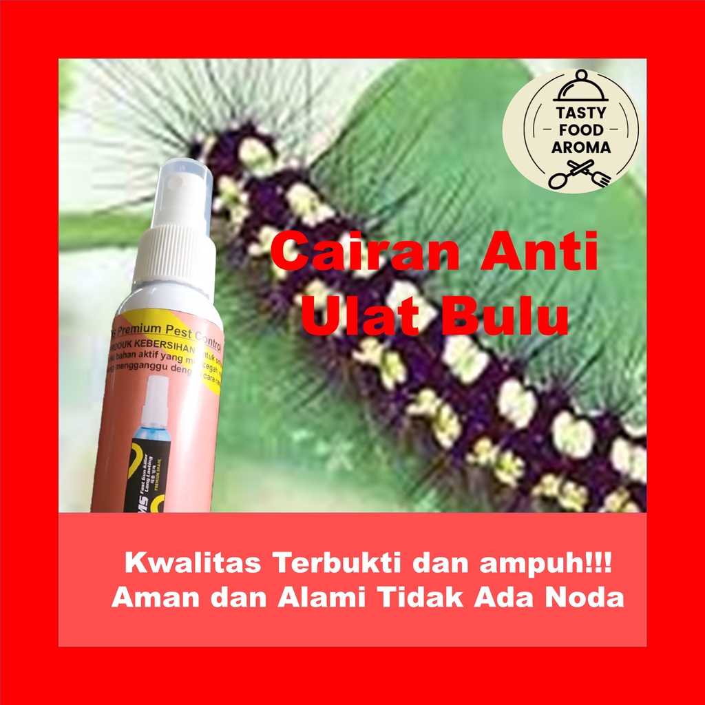 Cairan Anti Ulat 35 Ml, Obat Anti Ulat Bulu Ampuh, Obat Anti Hama Ulat Bulu Terpercaya, Obat Tanaman