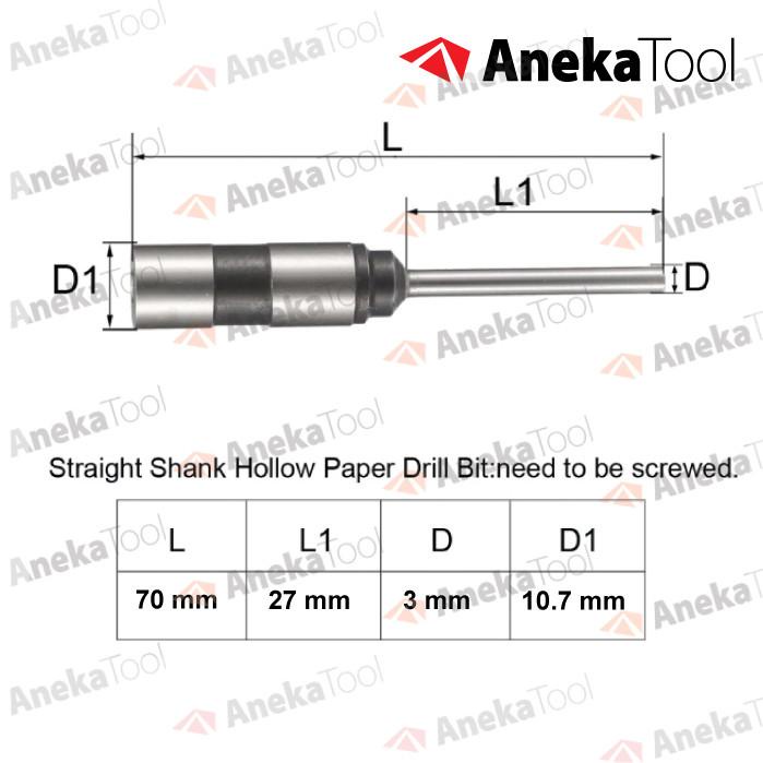 

Cutting Paper Mata Bor Kertas Uchida Uk. 2.5-3.5 / 9.0 / 10.00 Mm