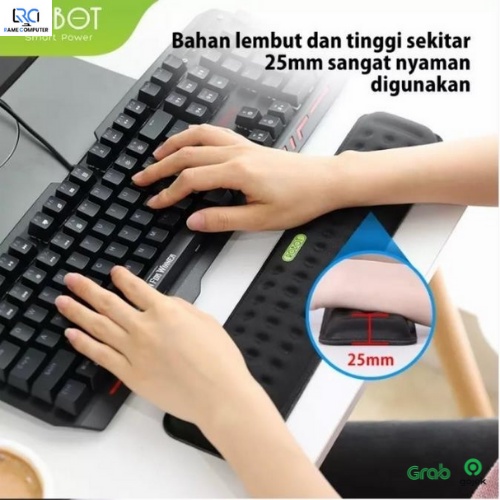 ROBOT RW01 Anti-Slip Ergonomic Design Keyboard Wrist Rest Pad