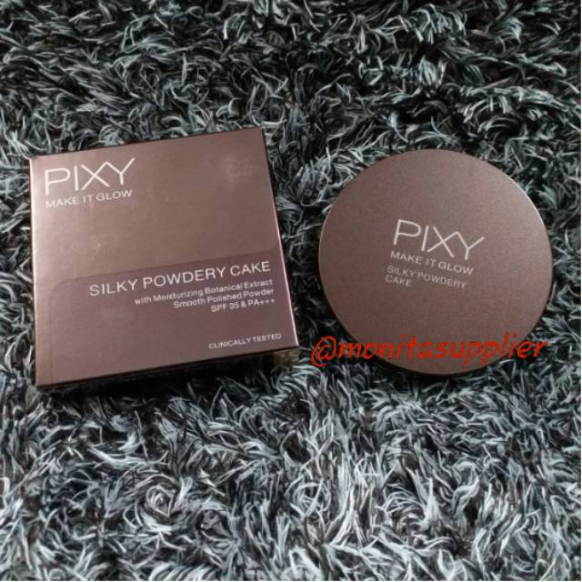 Pixy Make It Glow Silky Powdery Cake [Bedak]