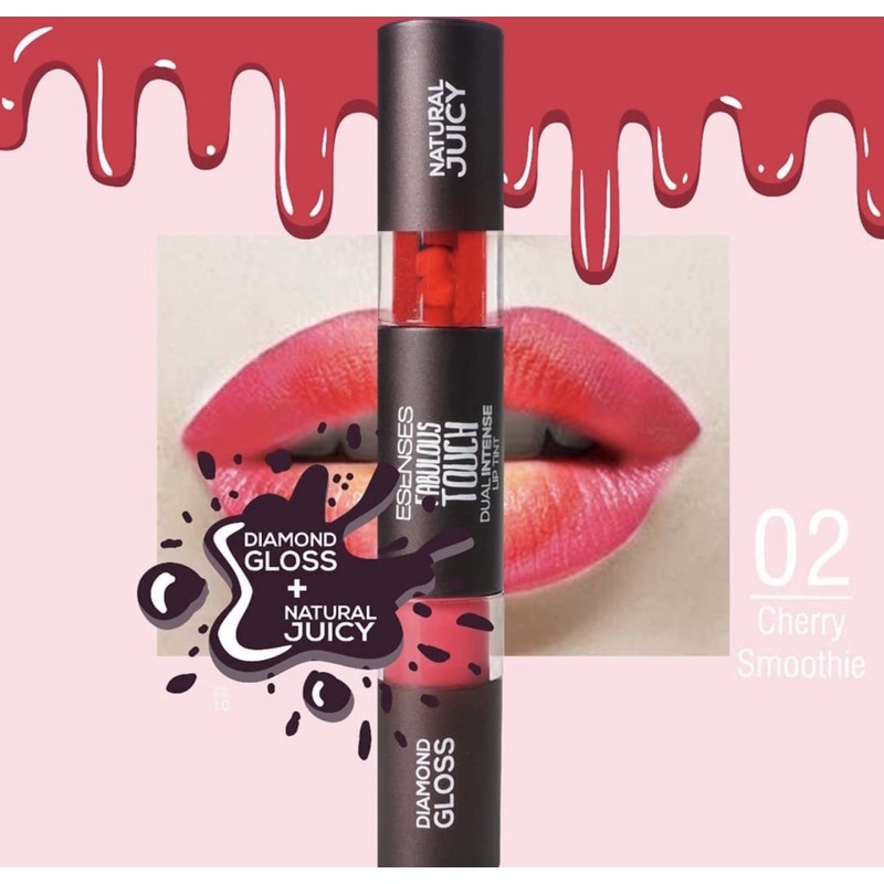 `ღ´ PHINKL `ღ´  [ESENSES] ESENSES Dual Liptint anti ribet lippstick ombre ala korea