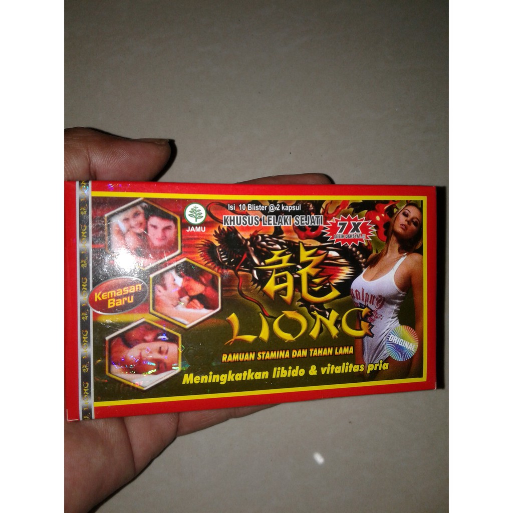 Paket 20 Box Liong kapsul jamu kuat originals