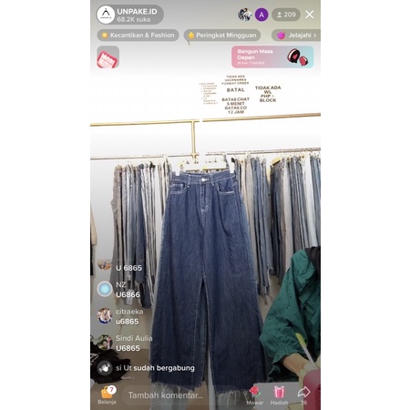 celana unpake