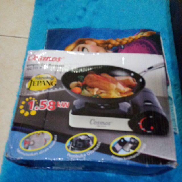 Kompor Portable Cosmos Cgc121p Gas Kecil Piknik Kemah Mendaki Garansi