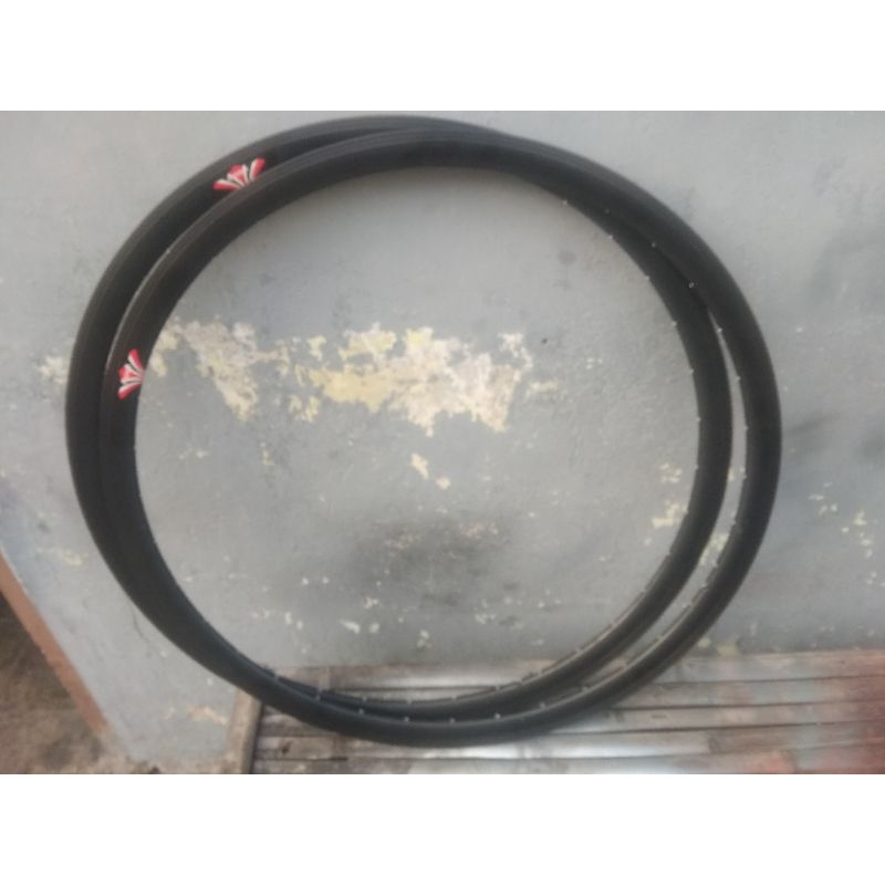 RIMS 700c lespo 36h fullblack ada brakeline