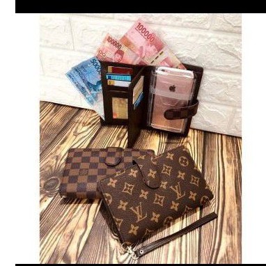 PROMO DOMPET WANITA HPO 999 LV ALEXIA BAHAN IMPORT WITH SLOT HP 5 INCTERLARIS TERMURAH