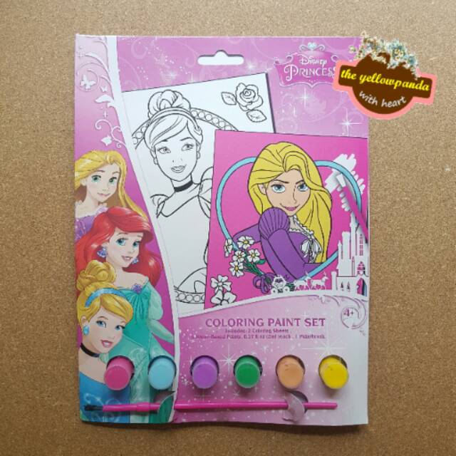 

Disney Princess Coloring Paint Set