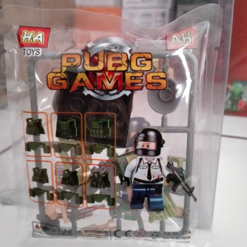 6 pcs lego pubg /lego pubg isi 6 pcs