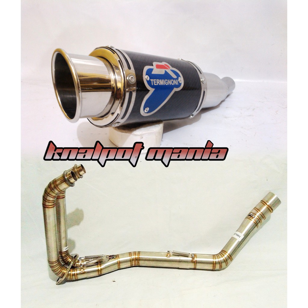 knalpot termignoni full system ninja 250,z250,r25,mt25,cbr 250,z250sl,ninja mono,rr mono