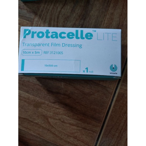 plester anti air transparent film dressing protacelle