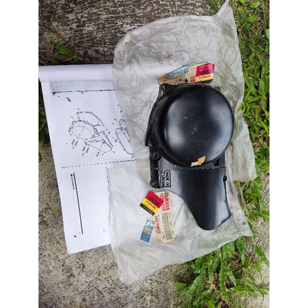 Bak Mesin Kalter Kiri Yamaha DT100 1set Cover magnet gear DT trail DT100 DTx