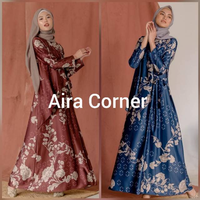 Gaharu Dress Maroon Mountain By Wearingklamby Wearing Klamby