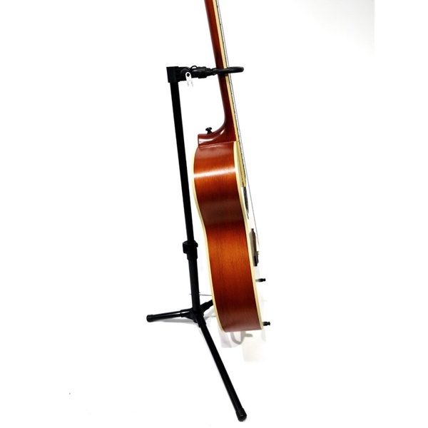 Stand Gitar Bass Ukulele Biola Bahan Stainless Steel Merk Cowboy Original Model Jepit Ada Pengunci Murah Jakarta
