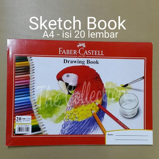 

Bagus Buku Gambar Faber A4 20Lembar Sketch Book Drawing Book 1740A4 Atk300Fc Terlaris