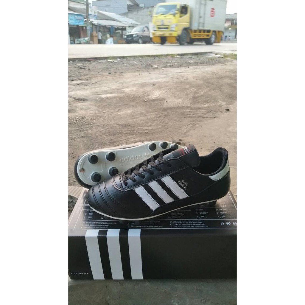 NEW SEPATU BOLA / FUTSAL ADIDAS COPA MUNDIAL TERBARU GRADE ORI MURAH - Putih, 38