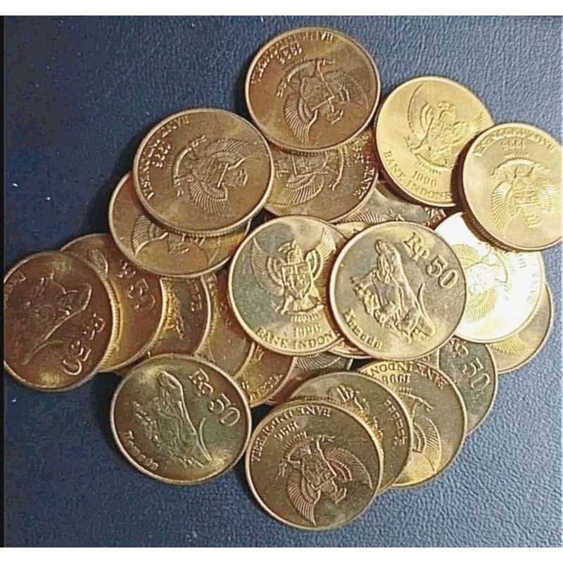 Koin 50 Rupiah Komodo