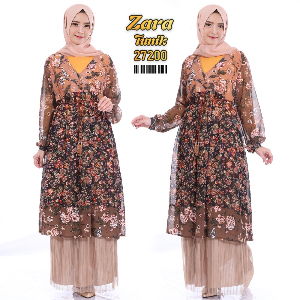 TUNIK BANGKOK ZARA CHOCO PREMIUM