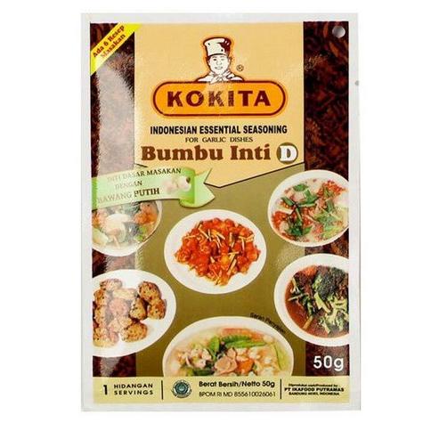 

Kokita Bumbu Inti Dasar Makanan dengan Bawang Putih (Bumbu Inti D) 50g - 3pcs
