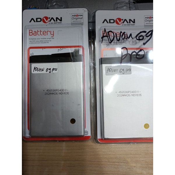 BATTERY BATERAI ADVAN G9 ORI 99% G9 PRO-ADV685 6501