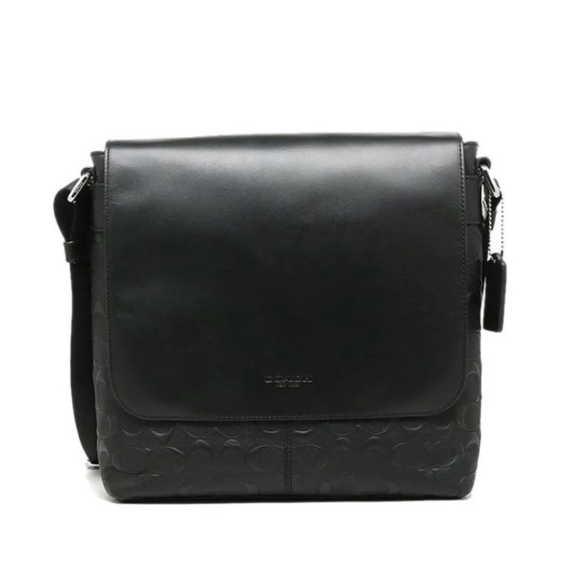 Coach Leather Charles Messengger Bag Embos (F72220)