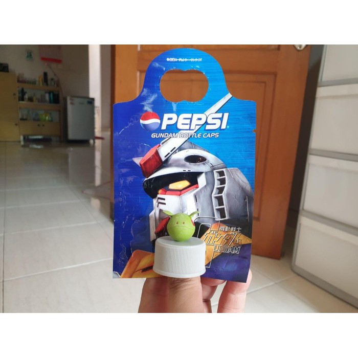 MINI FIGURE GUNDAM PEPSI BOTTLECAP HARO ORI MURAH