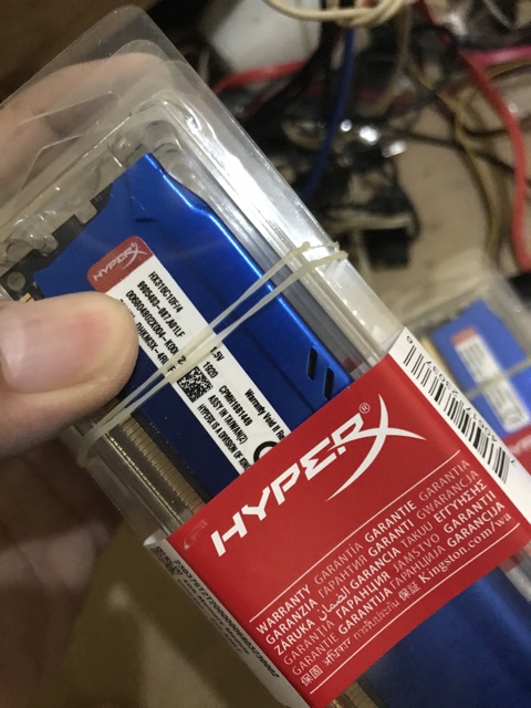 Ram Ddr3 4Gb kingston HyperX Fury Gamer