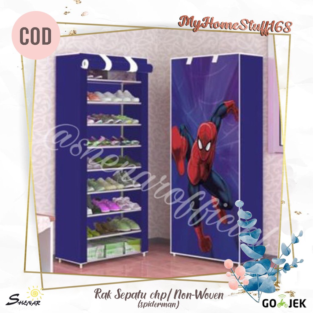 RAK SEPATU KAIN KARAKTER/ SHOE RACK( RS CHP ),SHENAR