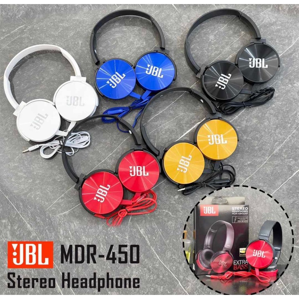 Jual HEADPHONES JBL XB450 WITH MIC Shopee Indonesia