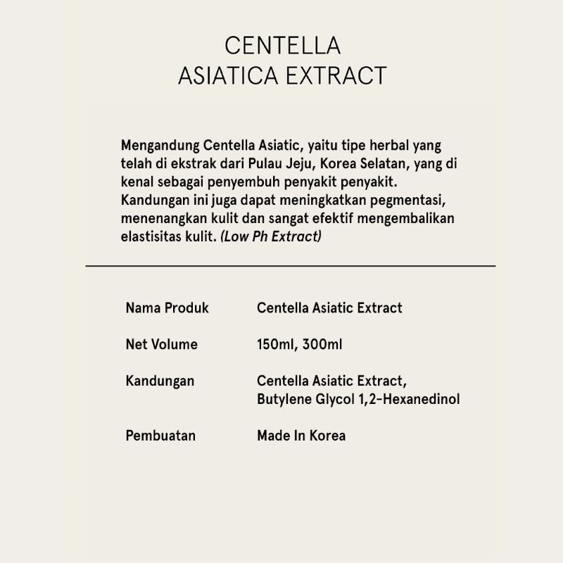One Thing Centella asiatica extract 150ml