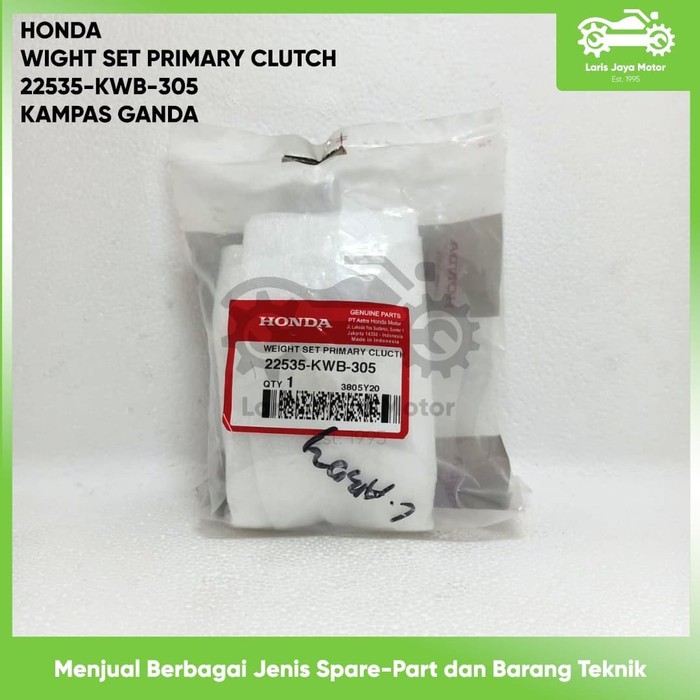 KAMPAS GANDA  BEAT, REVO 110 22535 KWB 305 ORIGINAL ASLI HONDA AHM KAMPAS GANDA ONLY BEAT, REVO 110 