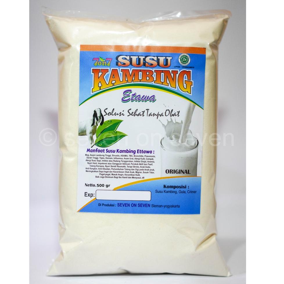 

Seller Susu Kambing Bubuk Kemasan 500 gr 8P64 (Murah)
