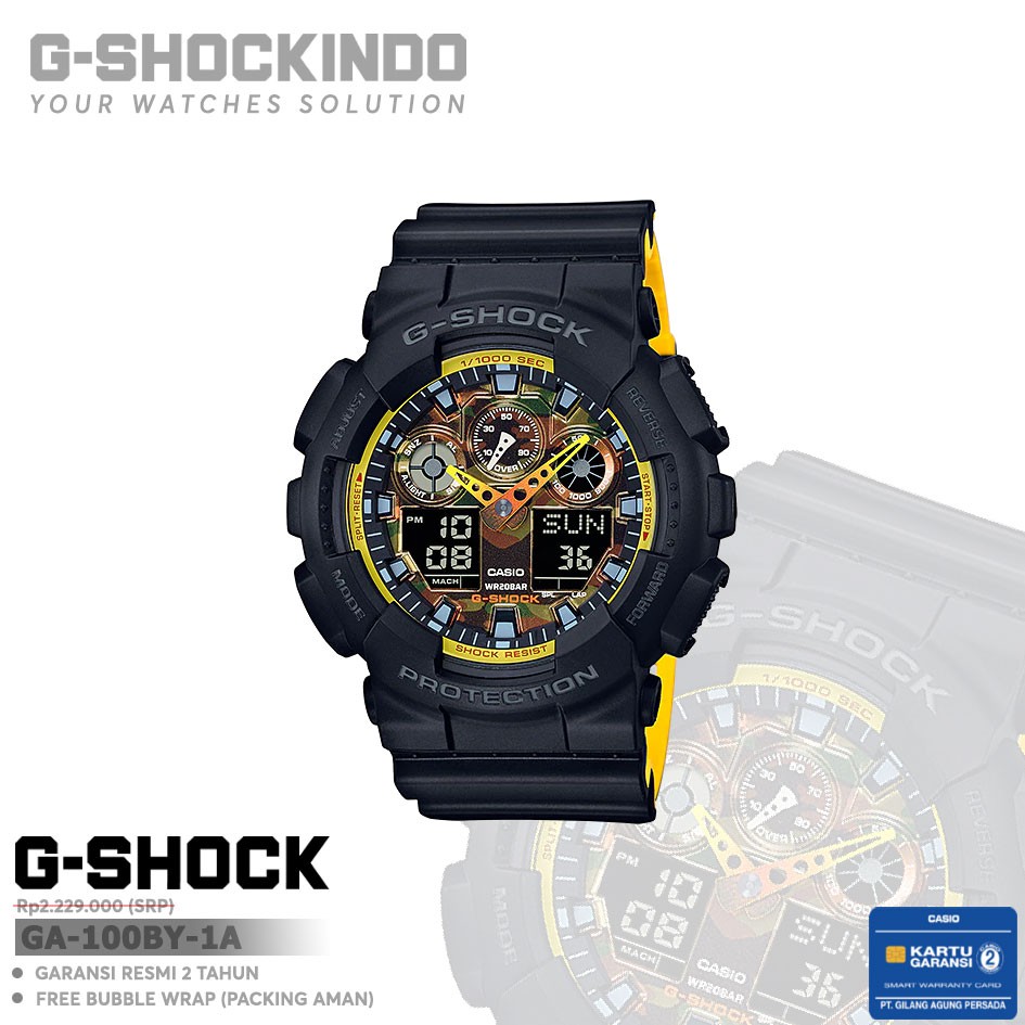Casio G-Shock GA-100BY-1A / GA-100BY-1ADR Original